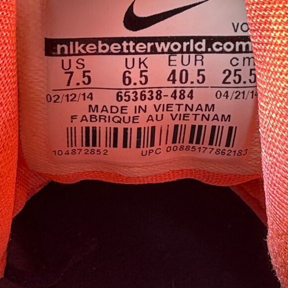 Size 7.5 - Men’s Nike Air Max Premiere multicolor shoes - Picture 9 of 9